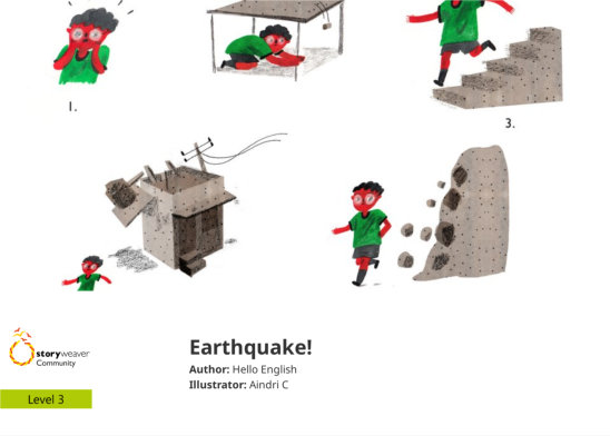 Earthquake! — illustrated by Aindri C