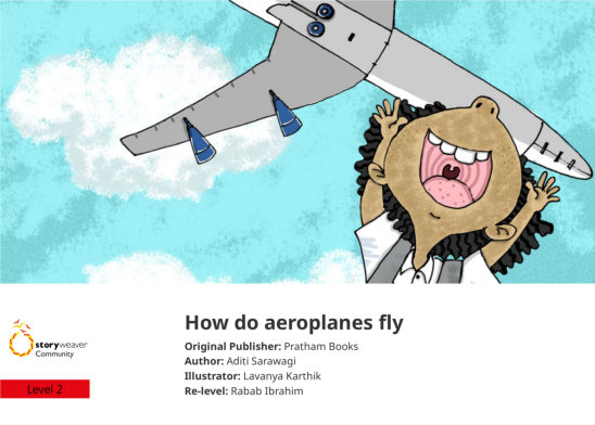 How do aeroplanes fly — illustrated by Lavanya Karthik