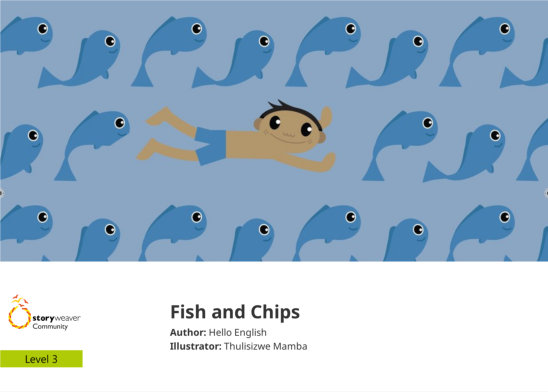 Fish and Chips — illustrated by Thulisizwe Mamba