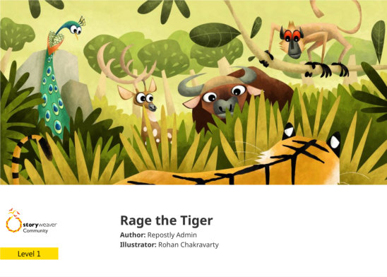 Rage the Tiger — illustrated by Rohan Chakravarty