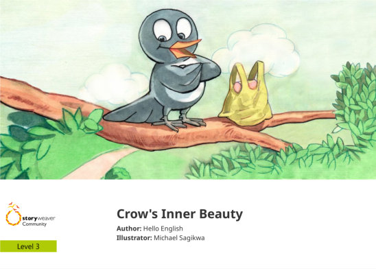 Crow’s Inner Beauty — illustrated by Michael Sagikwa
