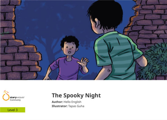 The Spooky Night — illustrated by Tapas Guha