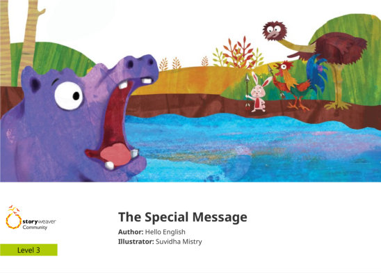 The Special Message — illustrated by Suvidha Mistry