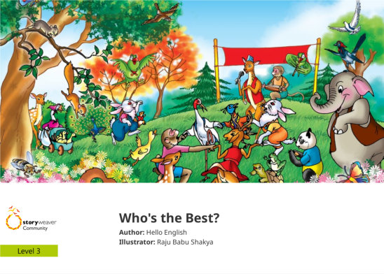 Who’s the Best? — illustrated by Raju Babu Shakya