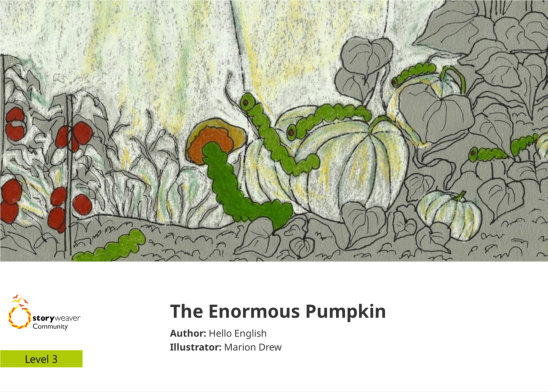 The Enormous Pumpkin — illustrated by Marion Drew
