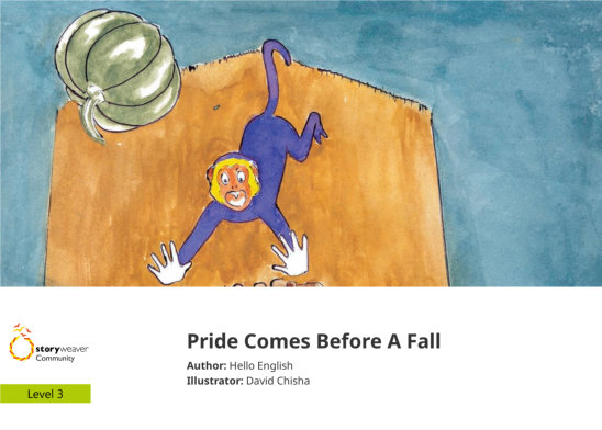 Pride Comes Before A Fall — illustrated by David Chisha