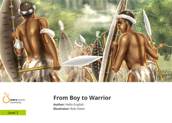From Boy to Warrior — illustrated by Rob Owen