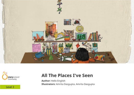 All The Places I’ve Seen — illustrated by Amrita Dasgupta, Amrita Dasgupta